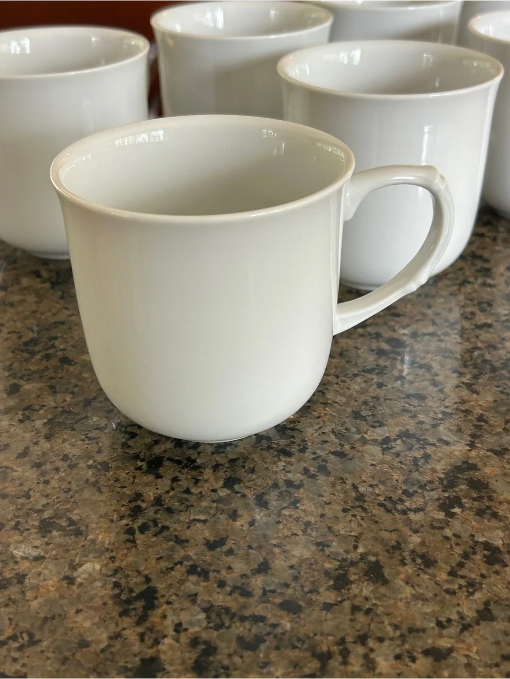 New pillivuyt bamboo porcelain mug set